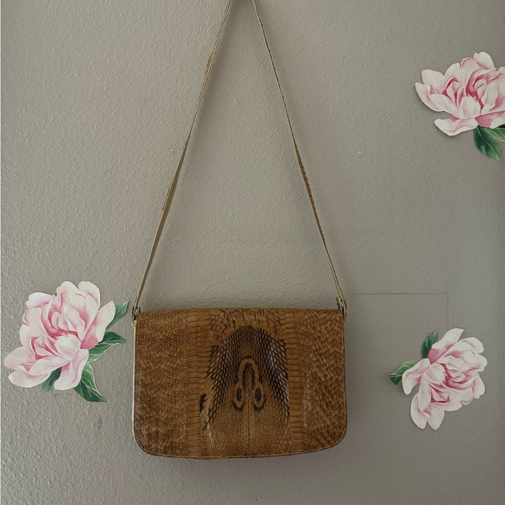 Vintage snake skin women’s purse